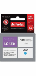 Activejet Inkoust AB-123CN (náhradní inkoust Brother LC123C/121C; Supreme; 10 ml; modrý)