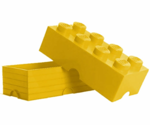 Pokoj Copenhagen LEGO Storage Brick 8 žlutá, úložný box