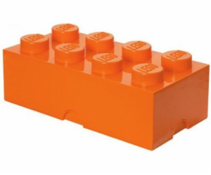Room Copenhagen LEGO Storage Brick 8 oranžová, úložný box