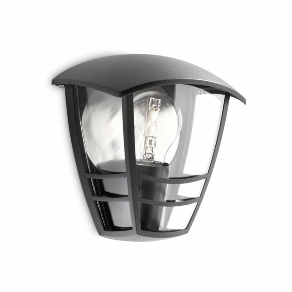 CREEK ČERNÉ NÁSTĚNNÉ SVÍTIDLO FASÁDNÍ NÁSTĚNNÉ SVÍTIDLO 1...