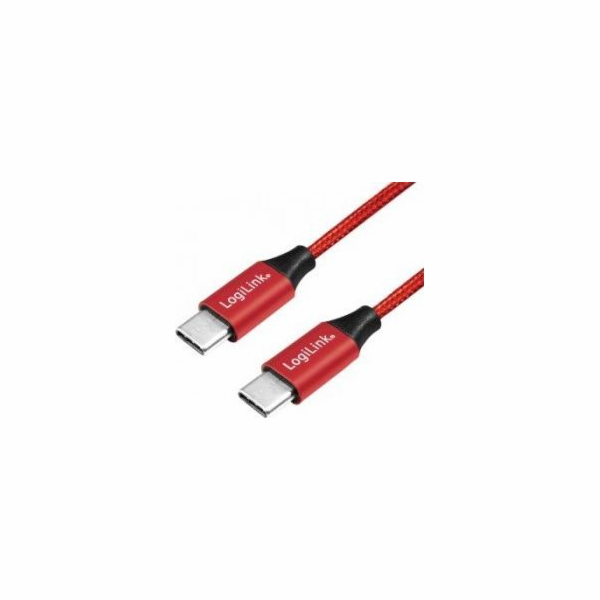 USB LogiLink LogiLink USB-C 1,0 m Červený kabel červená