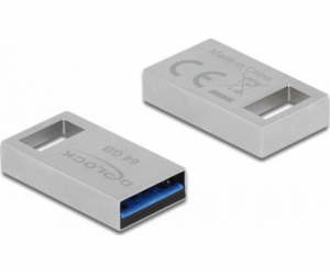 Delock Pendrive 64GB USB 3.0 micro Metalowa obudowa  54071