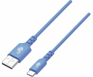 USB kabel TB TB USB-USB C kabel 1m silikonový modrý