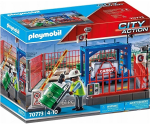 Nákladní sklad Playmobil, Nákladní doprava, 65 dílků