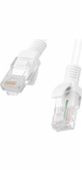 Lanberg PCU6-10CC-0500-W síťový kabel Bílá 5 m Cat6 U/UTP (UTP)