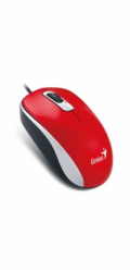 GENIUS myš DX-110, drátová, 1000 dpi, USB, červená