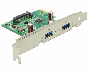 DeLOCK PCIe x1 karta pro 2x ext. USB 3.2 Gen 1, USB řadič