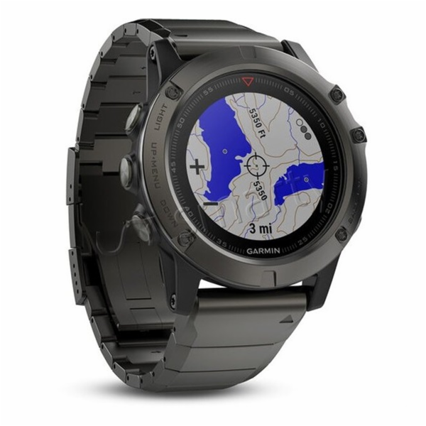 Garmin fenix5X Sapphire Gray Optic Metal