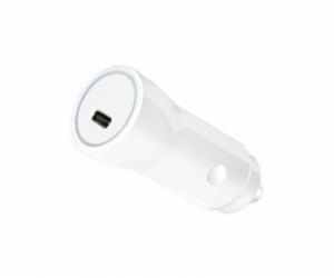 ER POWER 20W USB-C PD autonabíječka - bílá