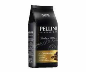 Pellini Gran Aroma N.3, 100% Arabica zrnková káva 1kg