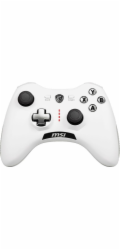 MSI gamepad FORCE GC20 V2 WHITE/ drátový/ OTG/ USB/ pro PC, PS3, Android