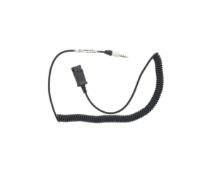 Tellur QD to Jack 3,5mm 4pólový adaptérový kabel 2,95m černý