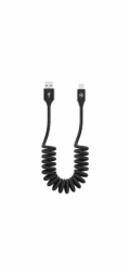 Tellur datový kabel Rozšiřitelný USB na Lightning 3A 1,8 m černý