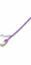 Vybavit 605650 Patch Cable S/FTP CAT6A 1M Purple
