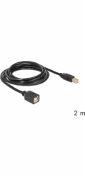 Delock Cable USB 2.0 B samec > B samice prodlužující 2 m