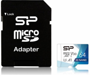 Silicon Power Superior Pro 64 GB MicroSDXC UHS-III Třída 10