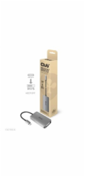 Club3D Adaptér aktivní USB 3.2 typ C na DVI-D Dual Link 4K30Hz pro Apple Cinema Display, HDCP off