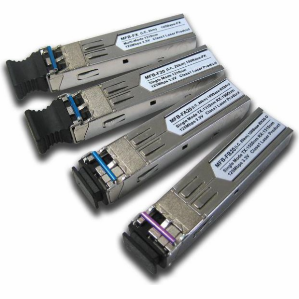 Planet MFB-FA20, SFP modul, 100Base-FX, 20km, WDM