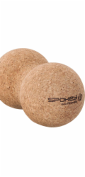 Spokey DOUBLE OAK Korkový dvojitý masážní míček