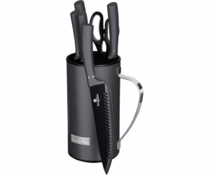 BerlingerHaus sada nožů ve stojanu 7ks BH-2600 Carbon PRO