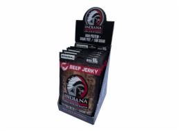 INDIANA Jerky hovězí Original ZIP 720g - display