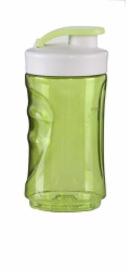 Láhev na smoothie DOMO - transparentní zelená 300 ml