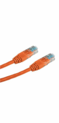 DATACOM Patch kabel UTP CAT5E 1m oranžový