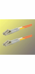 Optický patchkabel duplexní, LC-LC 9/125um SM, 15m, OS2
