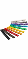 goobay Označovací klipy na kabel do průměru 2.5-4mm, 10x10ks, čísla