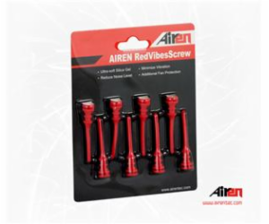 AIREN RedVibes Screw (8pcs Red color pack)