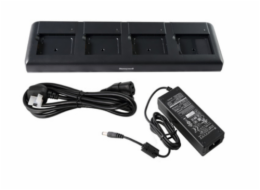 Honeywell EDA50K - Quad Charger - EU Kit, Four-slot battery charging station