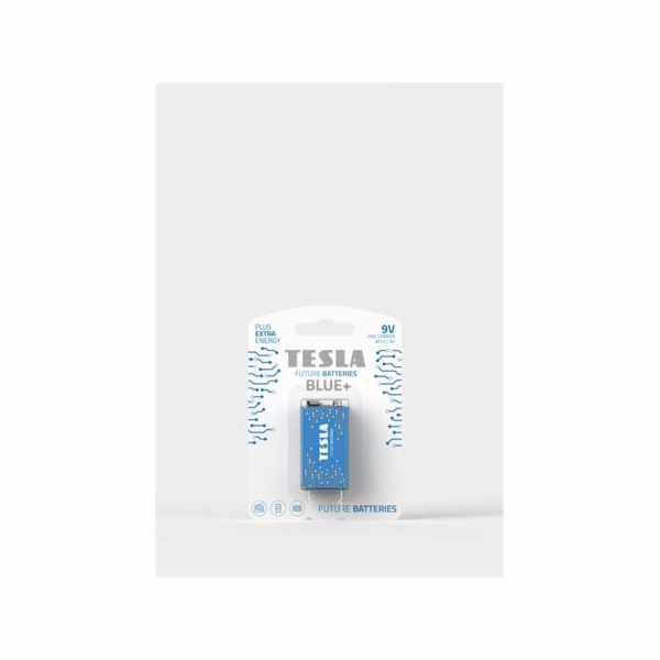 Tesla 9V BLUE+ zinkouhlíková, 1 ks, ND