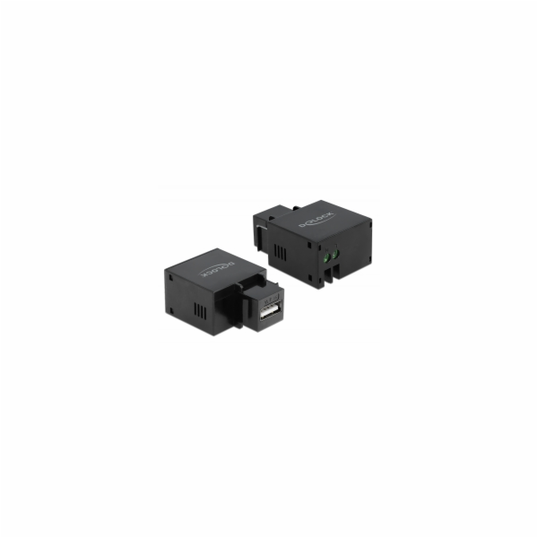 Delock Keystone module - Modul - USB nabíjení - černá