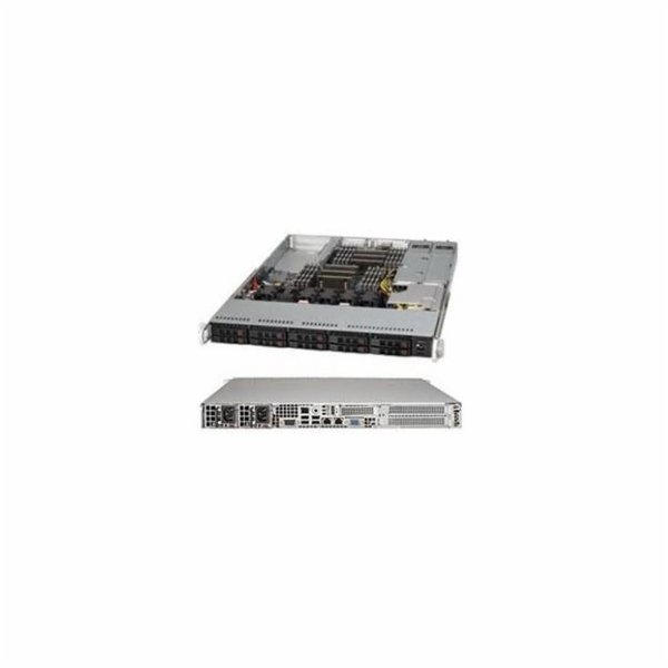 SUPERMICRO 1U chassis 10x 2,5" HS SAS3/SATA3, 2x700/750W,...