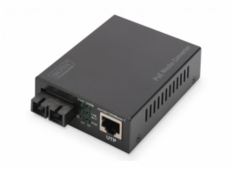 Digitus Gigabit PoE Medienkonverter, RJ45 / SC, MM