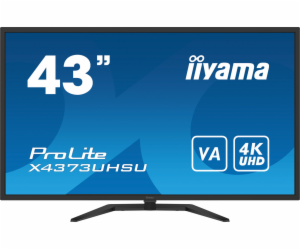 iiyama ProLite/X4373UHSU-B1/42,5"/VA/4K UHD/60Hz/3ms/Blac...