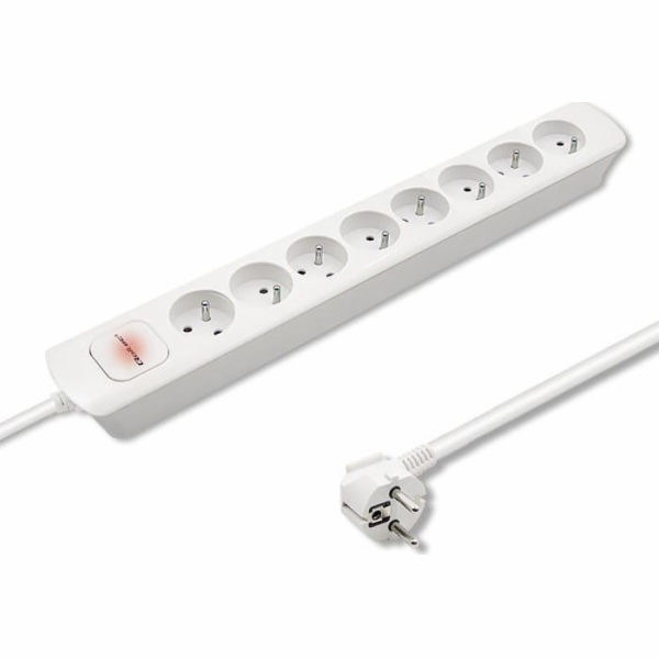 QOLTEC 50280 Power strip 8 sockets 1.8m White