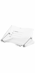 FELLOWES stojan na notebook Clarity/ 350mm x 134mm x 267mm/ čirý