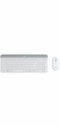 set Logitech slim Wireless MK470 - white, US