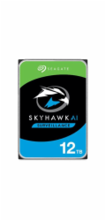 Seagate SkyHawk AI 12TB, ST12000VE001 Seagate HDD SkyHawk AI 3.5" 12TB - 7200rpm/SATA-III/256MB + RV senzor