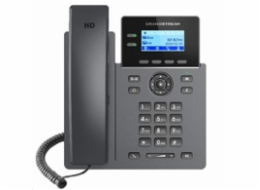 Grandstream GRP2602W/ VoIP telefon/ 2,21" podsvícený grafický display/ 4x SIP/ 2x LAN 10/100 Mbps/ PoE/ WiFi/ GDMS