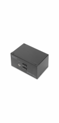 DIGITUS KVM přepínač, 2 porty, dva displeje, 4K, HDMI