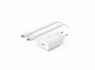Belkin 25W PD 3.0 PPS USB-C nab. + USB/USB-C kabel