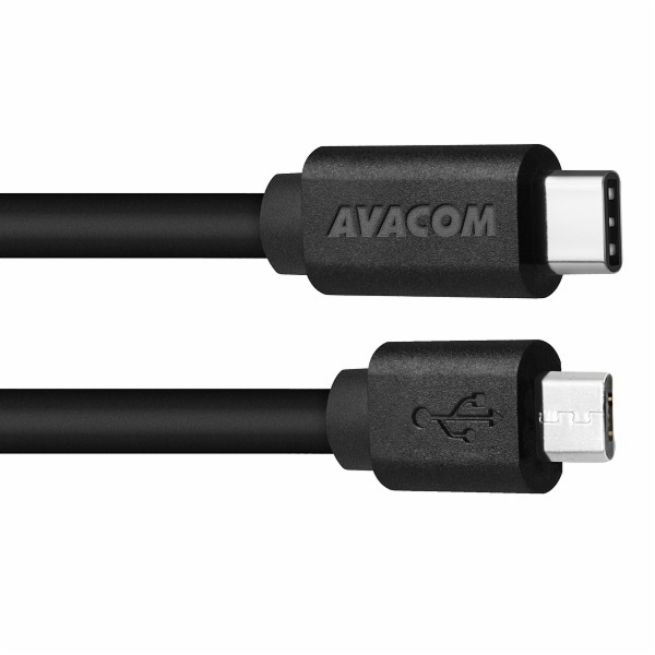 AVACOM datový a nabíjecí kabel USB Type-C - Micro USB, 10...