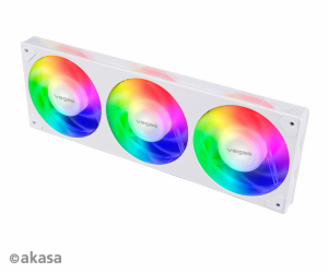 Akasa AK-FN113-WH AKASA ventilátor VEGAS A36, trio 12cm A...