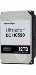WD Ultrastar 12TB, 3,5", 0F29532 Western Digital Ultrastar DC HC520 / He12 12TB 256MB 7200RPM SAS 512E SE P3