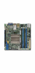 SUPERMICRO mini-ITX MB Xeon D-1541 (8-core), 4x DDR4 ECC RDIMM,6xSATA3.0, 1x PCI-E 3.0 x16, 2x10GbE RJ45,2x1GbE,IPMI