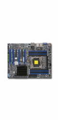 SUPERMICRO MB 1xLGA2011-3, X99, 8x DDR4 UDIMM,10xSATA3, 4x PCI-E 3.0 x16 (16/16/NA/8 nebo 16/8/8/8),2x LAN