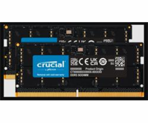 Crucial - DDR5 - sada - 64 GB: 2 x 32 GB - SO-DIMM 262 pi...