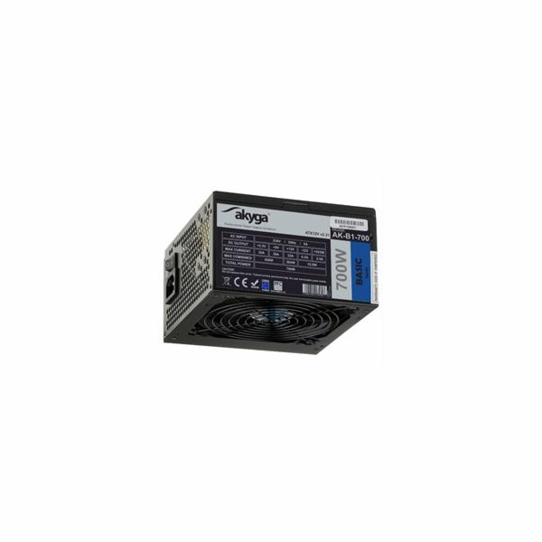 Akyga PC zdroj ATX/700W/ BLACK EDITION